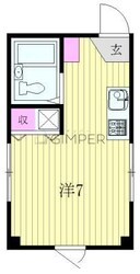 エスティナ西新宿の物件間取画像